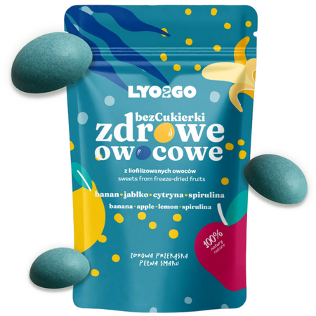 ZDROWE OWOCOWE BEZCUKIERKI ZESTAW DEGUSTACYJNY 6X12g