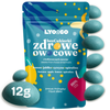 BEZCUKIERKI ZDROWE OWOCOWE - NIEBIESKIE - 12G