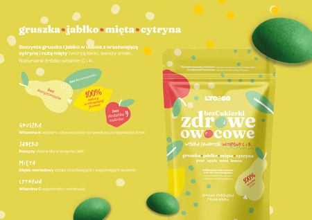 ZESTAW DEGUSTACYJNY BEZCUKIERKI 6X12G - WSZYSTKIE SMAKI