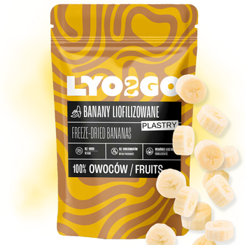 BANAN LIOFILIZOWANY PLASTRY 100G