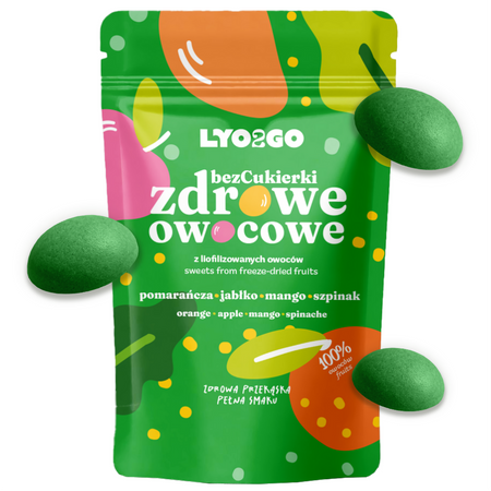 ZDROWE OWOCOWE BEZCUKIERKI ZESTAW DEGUSTACYJNY 6X12g